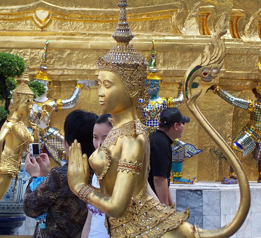 temple du boudda d'émeraude à Bangkok