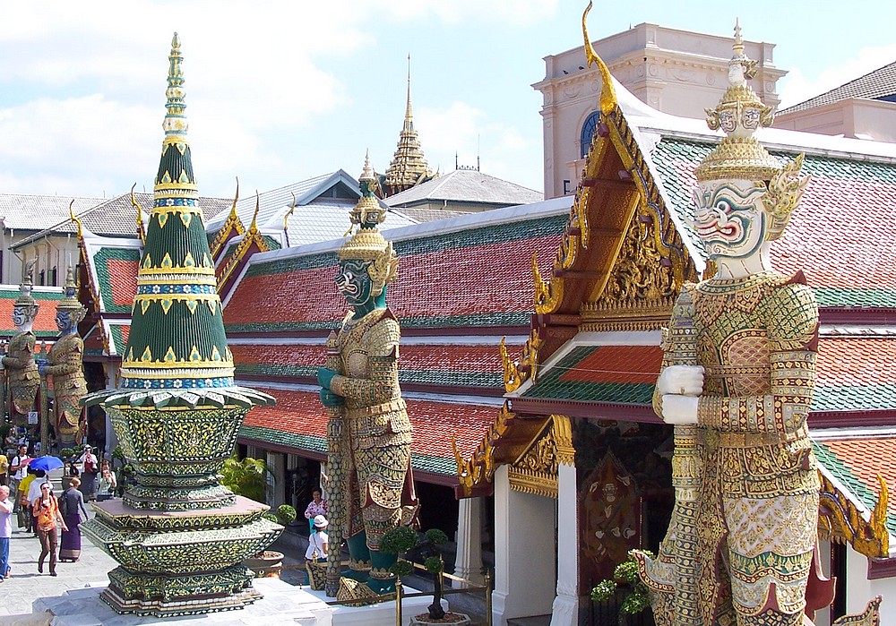 temple du boudda d'émeraude à Bangkok