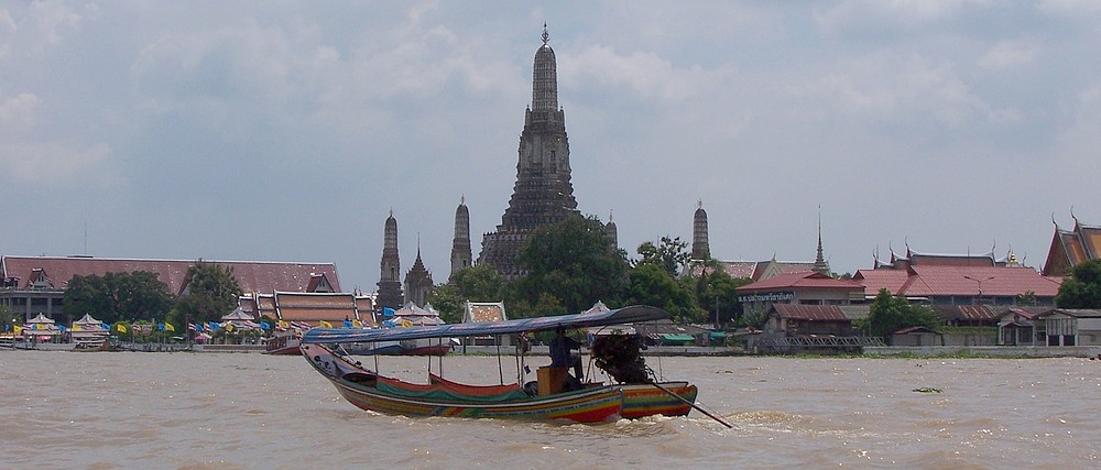 balade en bateau à Bangkok