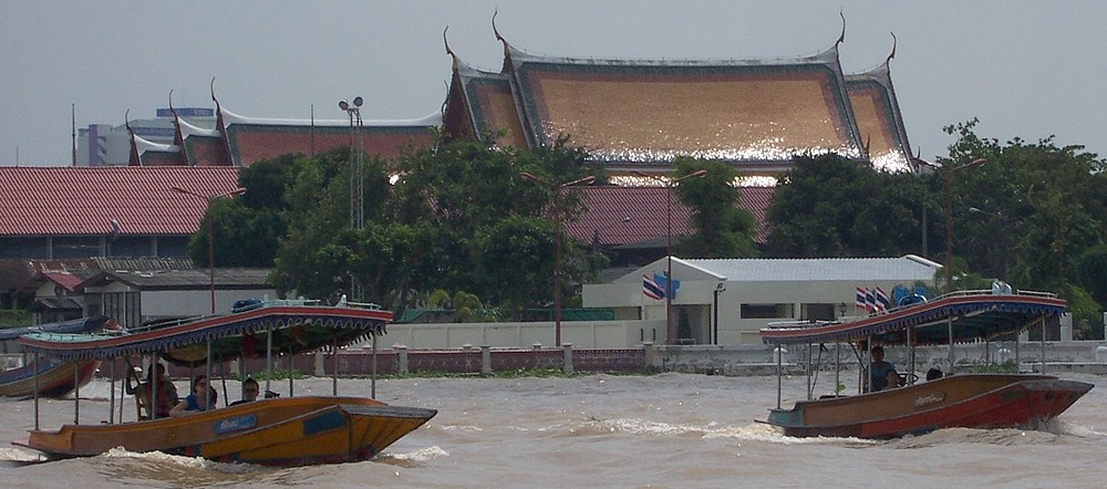 visite en français des klongs de Bangkok en bateau