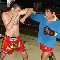 entrainement au muaythai � Bangkok