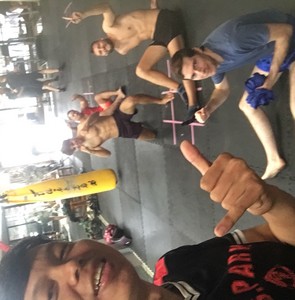 stage boxe thaï à Chiang Mai