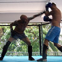 entrainement au MMA � Koh Samui