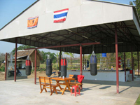 camp d'entrainement à la boxe thai en Thailande, dans le nord