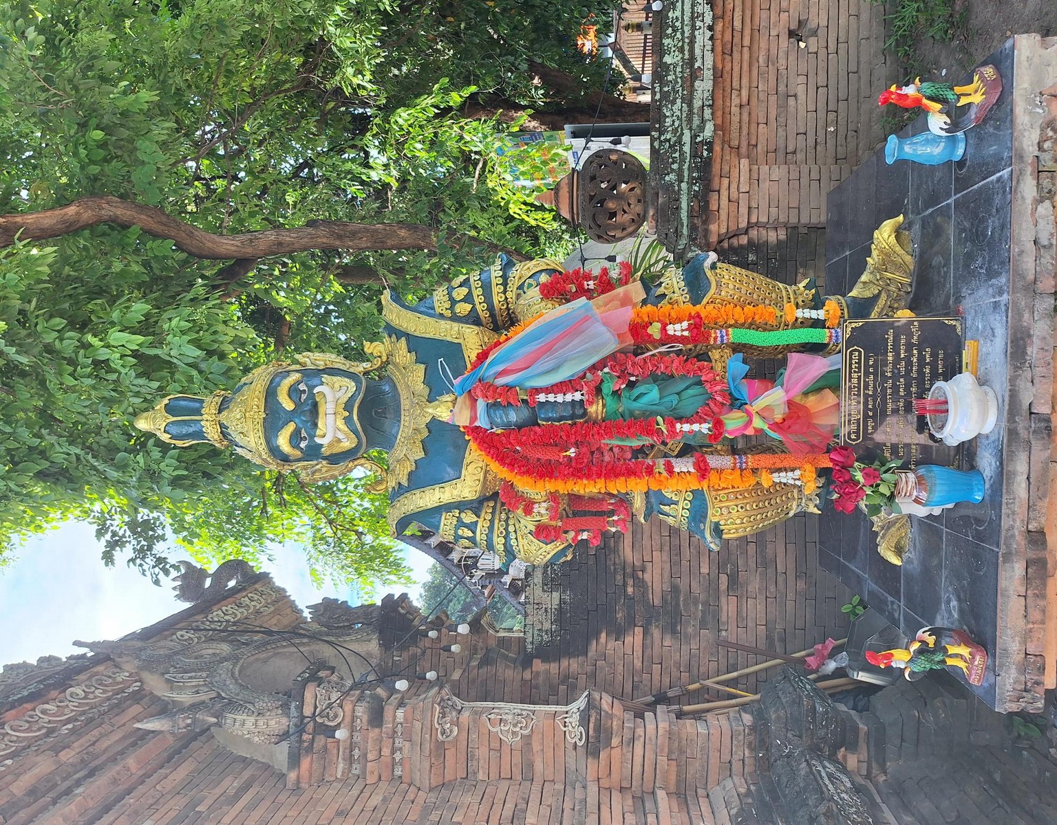 temple de Chiang Mai en Thaïlande
