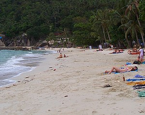 Paysage de l'île de Koh Samui en Thaïlande