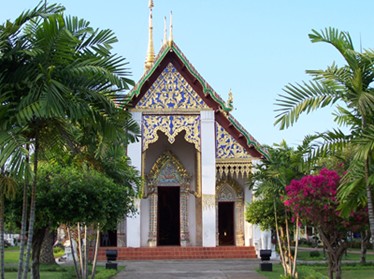 Temple en Thailande, dans le nord