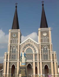 Cathédrale en Thailande Chanthaburi
