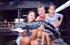 P�che en famille � Bangkok