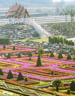 Jardin en Thailande