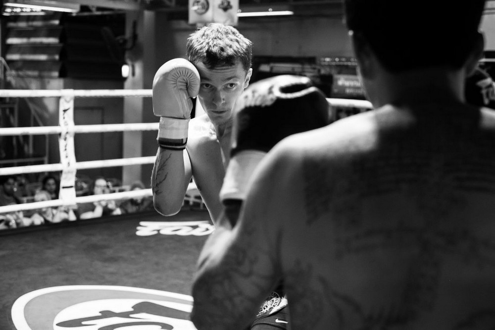 entrainement au muaythai dans le nord de la Thailande
