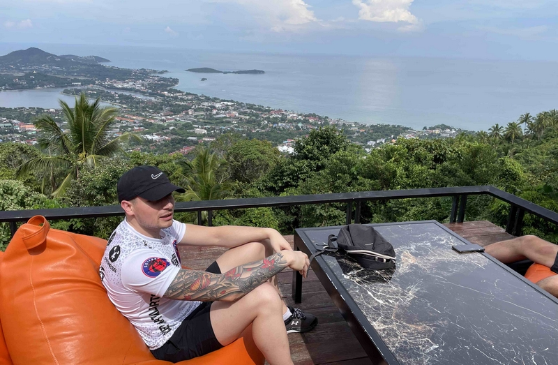 stage de muay thai en Thaïlande en bord de mer