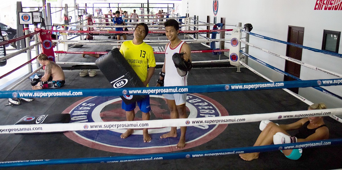 entraineurs de muay thai à Koh Samui