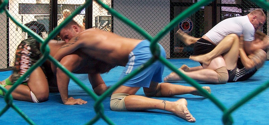 entraînement au MMA en Thailande