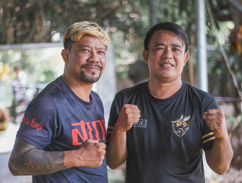 Champion de boxe thai devenu entraineur