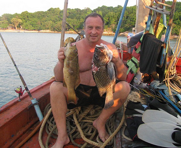 Pêche en mer en Thailande