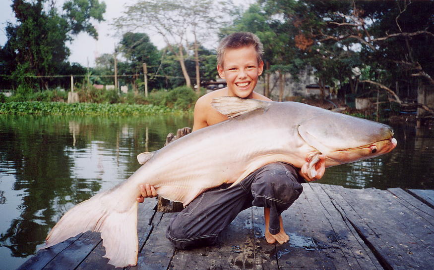 Pêche en Thailande près de Bangkok