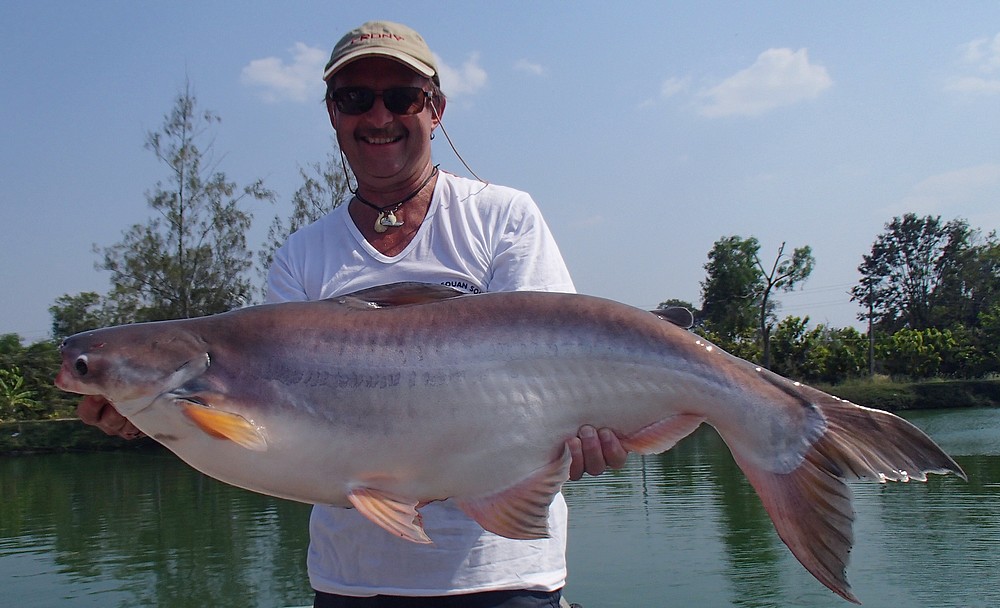 Pêche en étang en Thaïlande