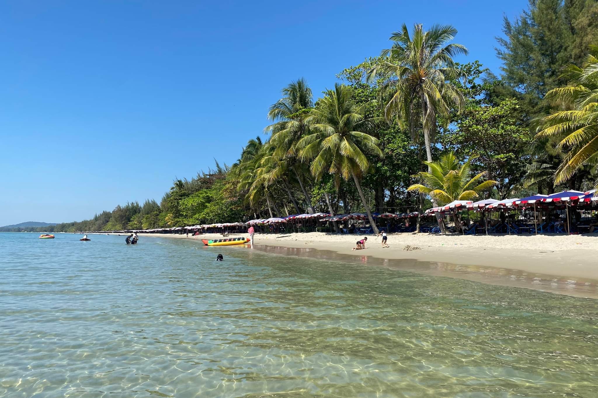 Plage près du resort pour séjour longue durée en Thailande