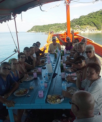 Excursion dans le Golfe de Thailande